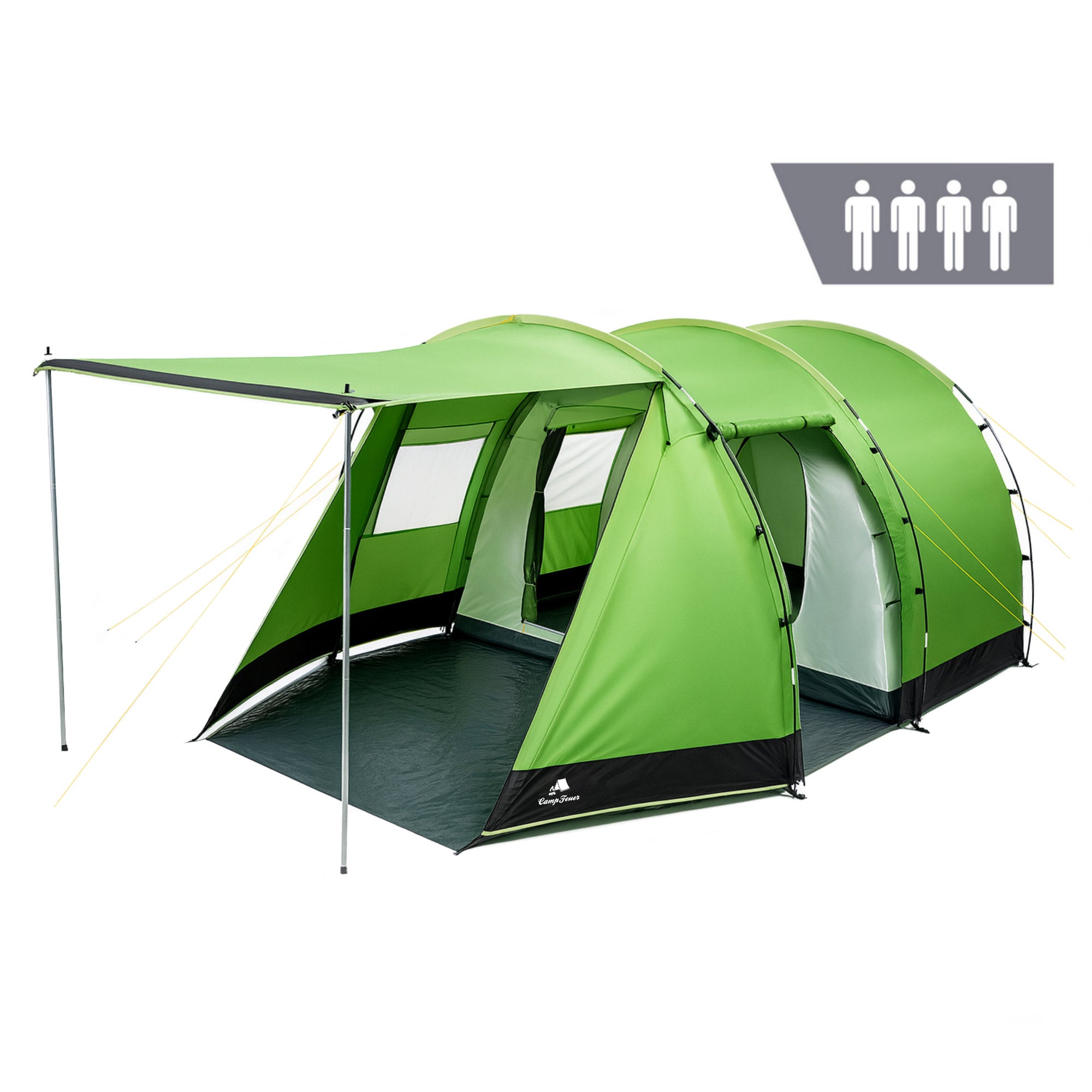 Tente tunnel « Super+ », 4 personnes