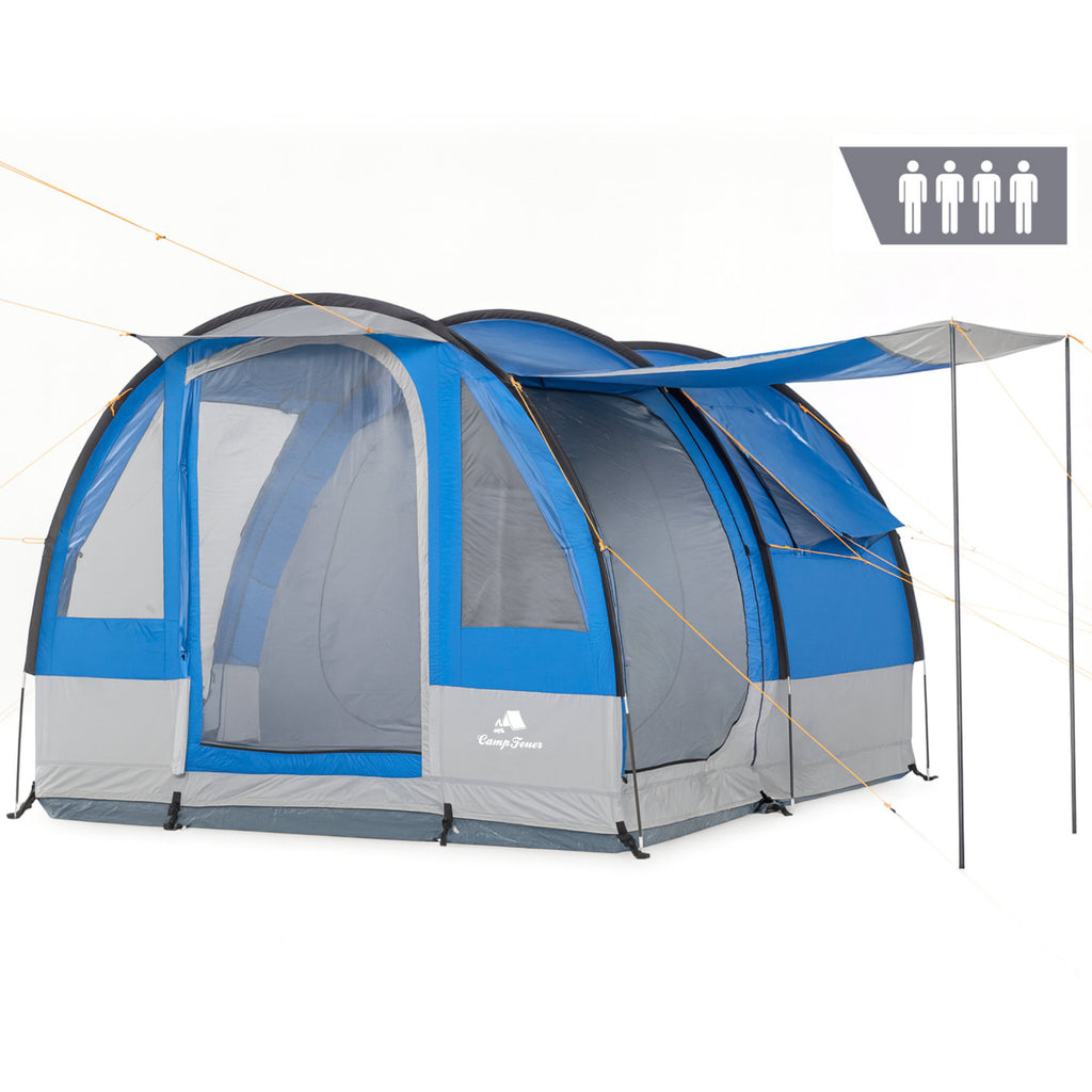 Tente tunnel « intelligente », 4 personnes