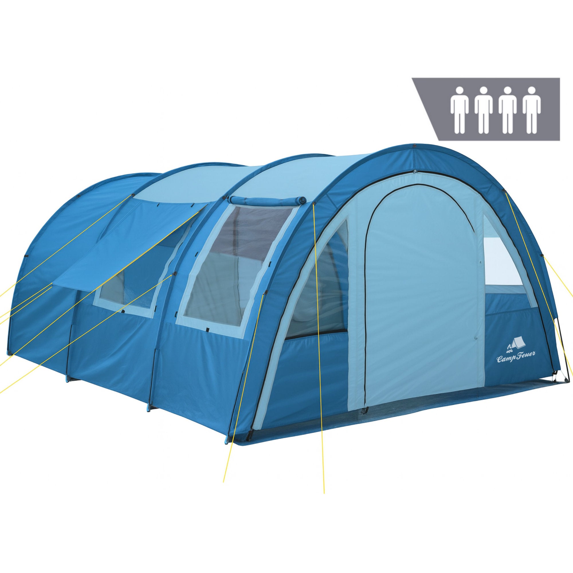 Tente tunnel « Multi », 4 personnes