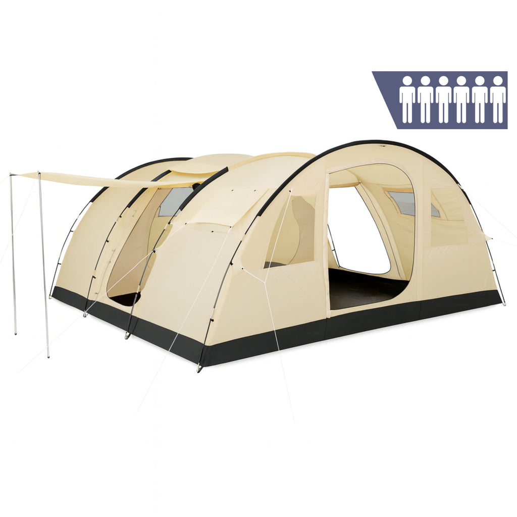Tunnel tent "Caza", 6 persons