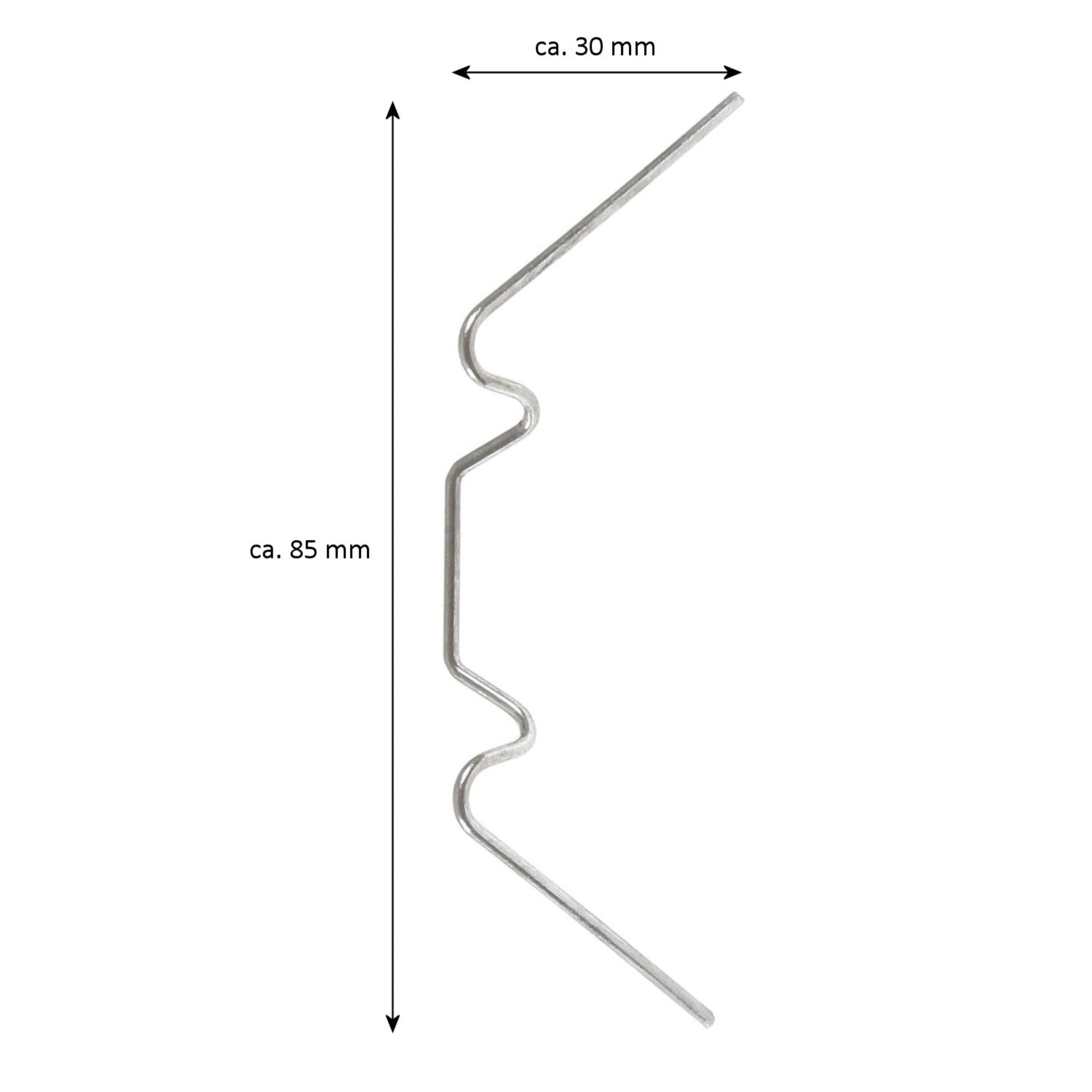Clips pour serre, 85 x 30 mm