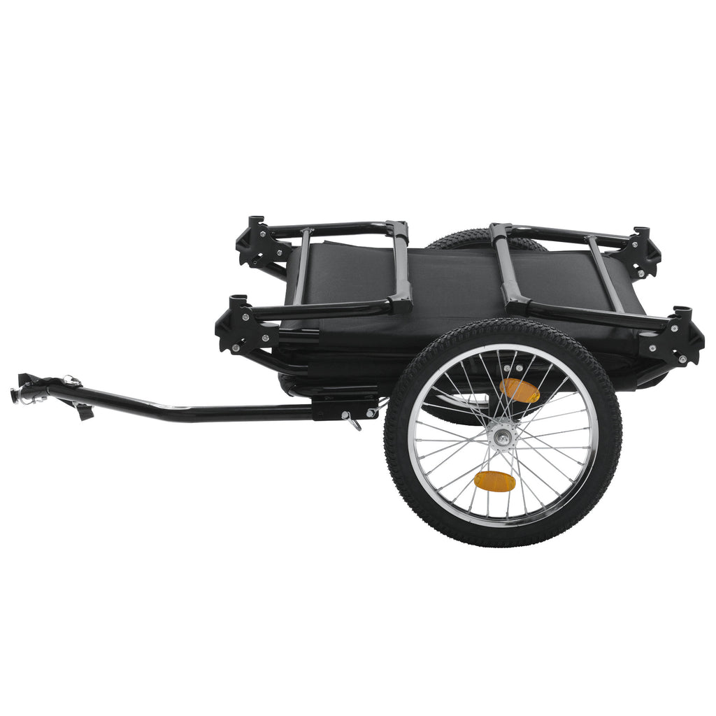 Fahrrad Zeltanhänger mit Kupplung, klappbar