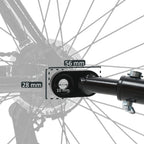 Fahrrad Zeltanhänger mit Kupplung, klappbar