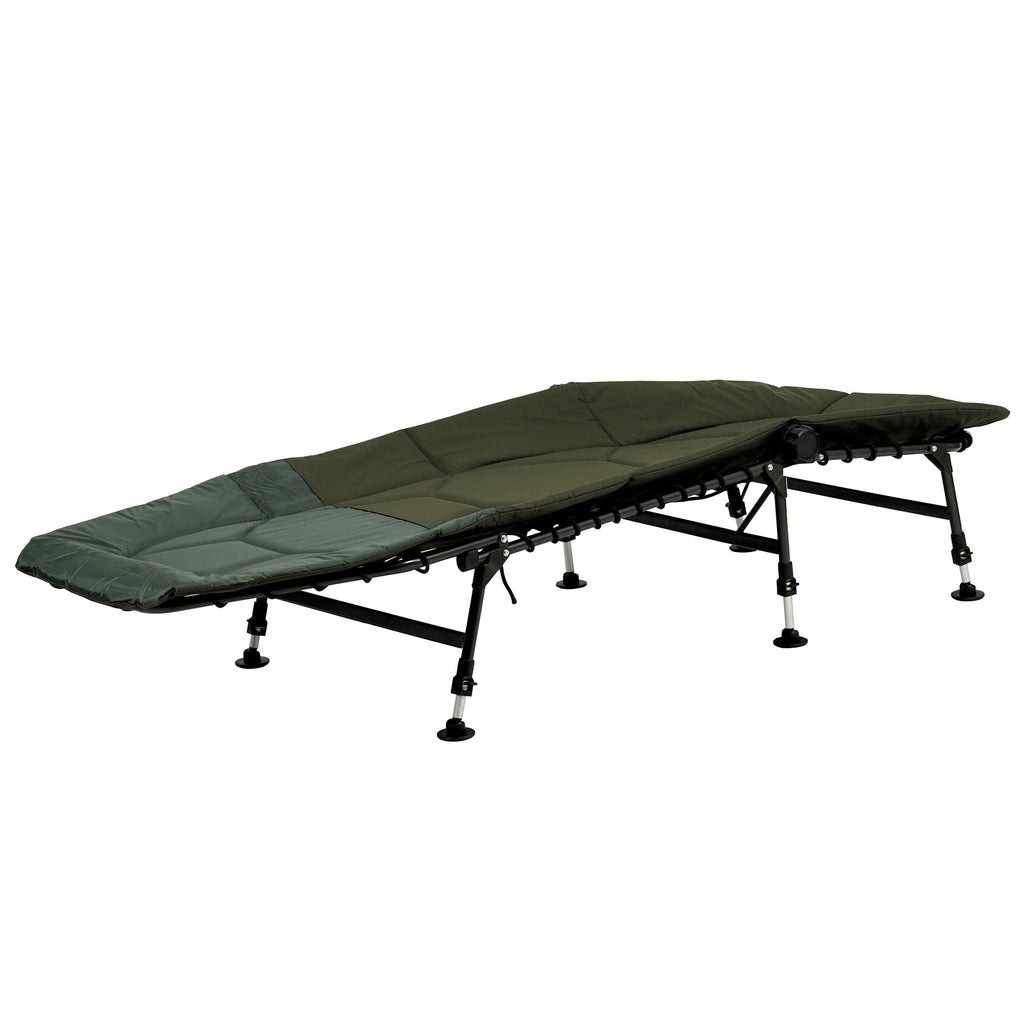 Carp fishing bed "XXL", 210 x 75 x 29 - 42 cm, height adjustable