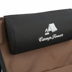 Chaise de pêche avec porte-canne à pêche, pliable, sac inclus.