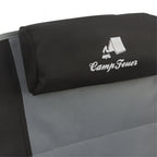 Chaise de pêche avec porte-canne à pêche, pliable, sac inclus.