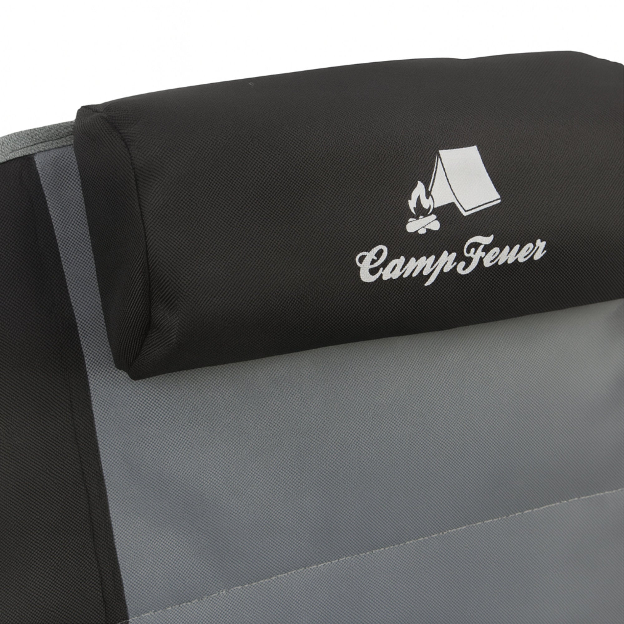 Fishing chair with fishing rod holder, foldable, including bag.