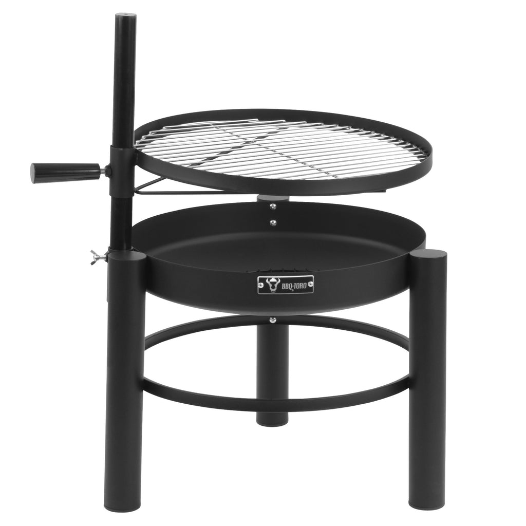 Feuerschale mit höhenverstellbaren Grillrost, Ø 50 cm