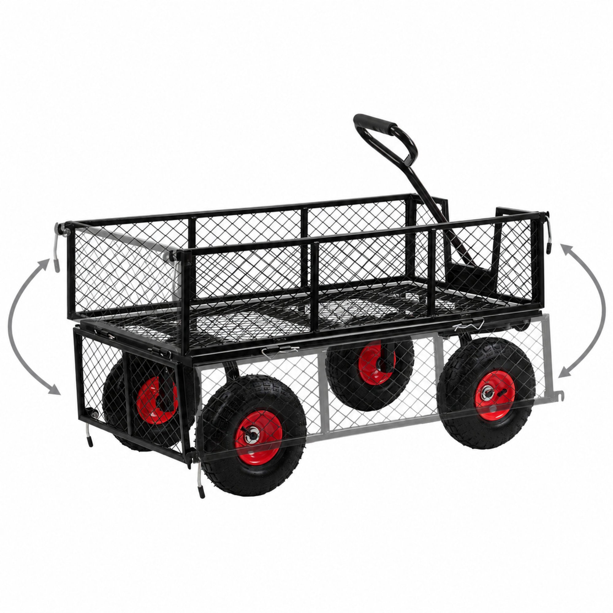 Chariot, charge maximale 350 kg, 105 litres