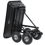 Chariot à main, capacité de charge jusqu'à 200 kg, avec fonction de basculement.