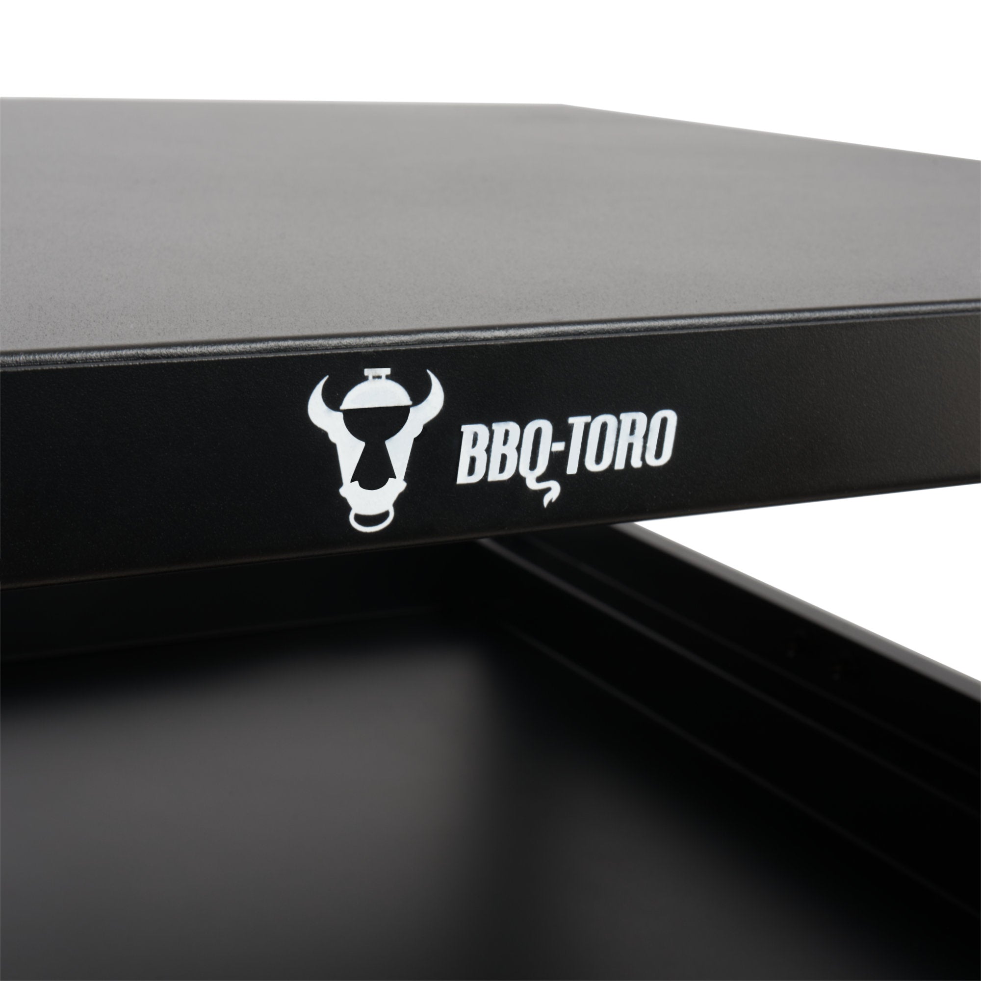 Chariot de barbecue, noir, 80 x 65,5 x 86,5 cm, comprenant une grande surface de travail