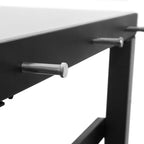Chariot de barbecue, noir, 80 x 65,5 x 86,5 cm, comprenant une grande surface de travail