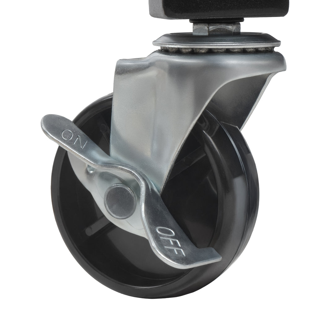 Chariot de barbecue, noir, 80 x 65,5 x 86,5 cm, comprenant une grande surface de travail