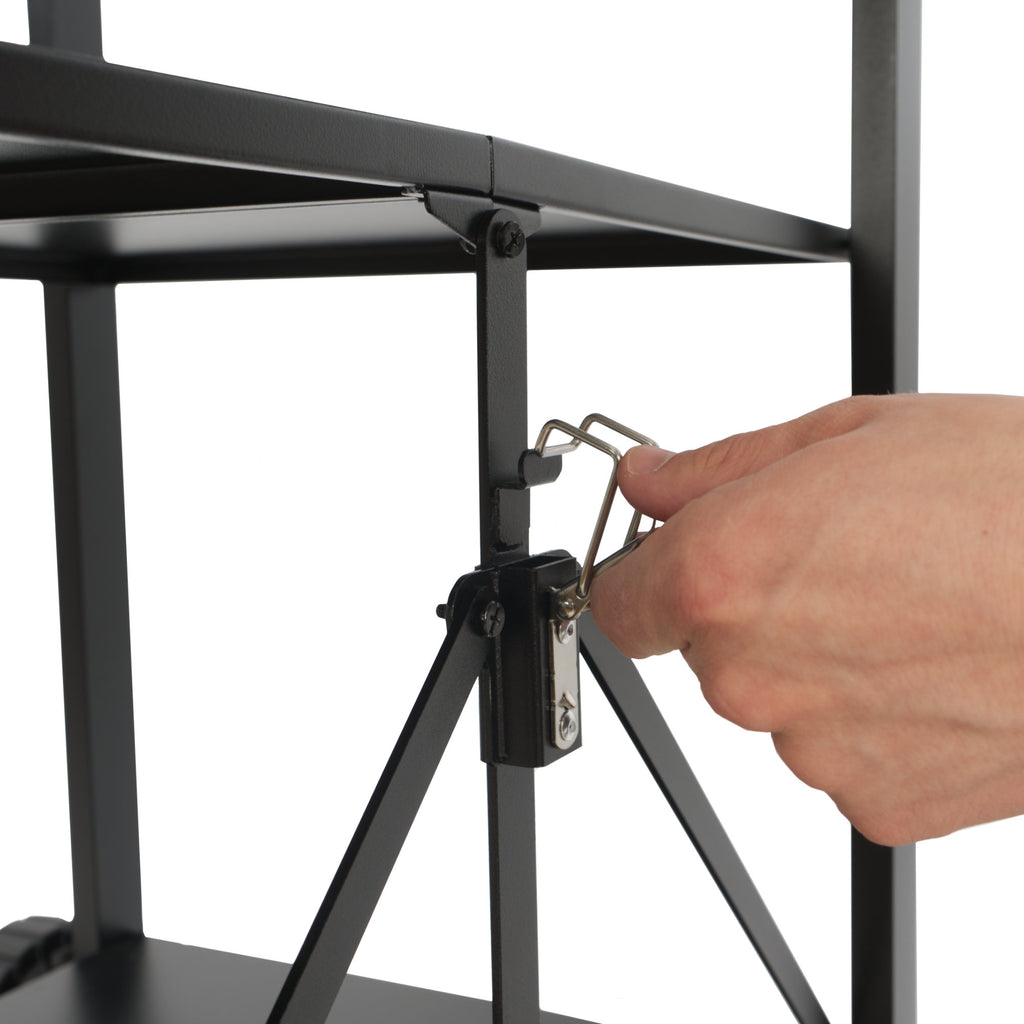 Chariot de barbecue, 60 x 80 x 82 cm, pliable, avec grande surface de travail