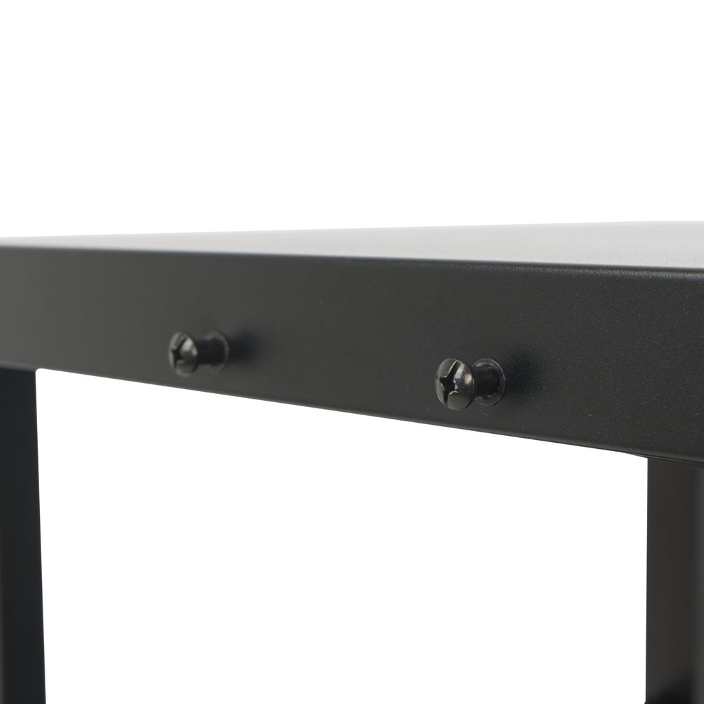 Chariot de barbecue, 60 x 80 x 82 cm, pliable, avec grande surface de travail