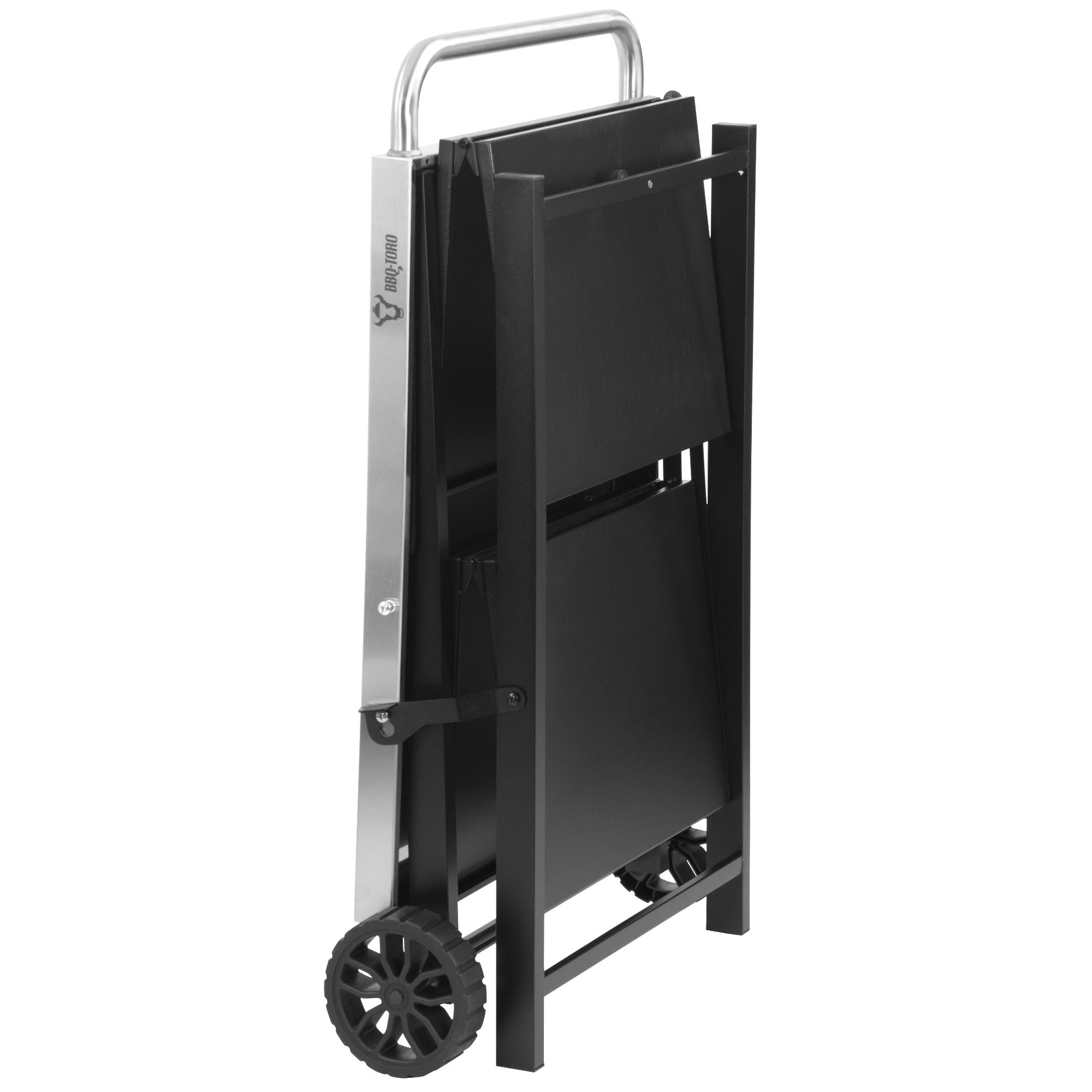 Chariot de barbecue, 60 x 80 x 82 cm, pliable, avec grande surface de travail