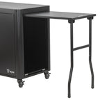Chariot barbecue, 95 x 50 x 80 cm, comprenant une grande surface de travail