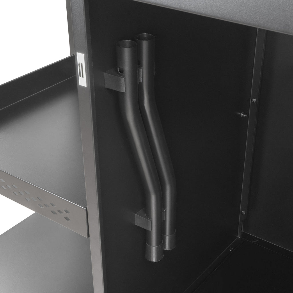 Chariot barbecue, 95 x 50 x 80 cm, comprenant une grande surface de travail