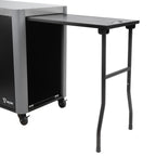Chariot barbecue, 95 x 50 x 80 cm, comprenant une grande surface de travail