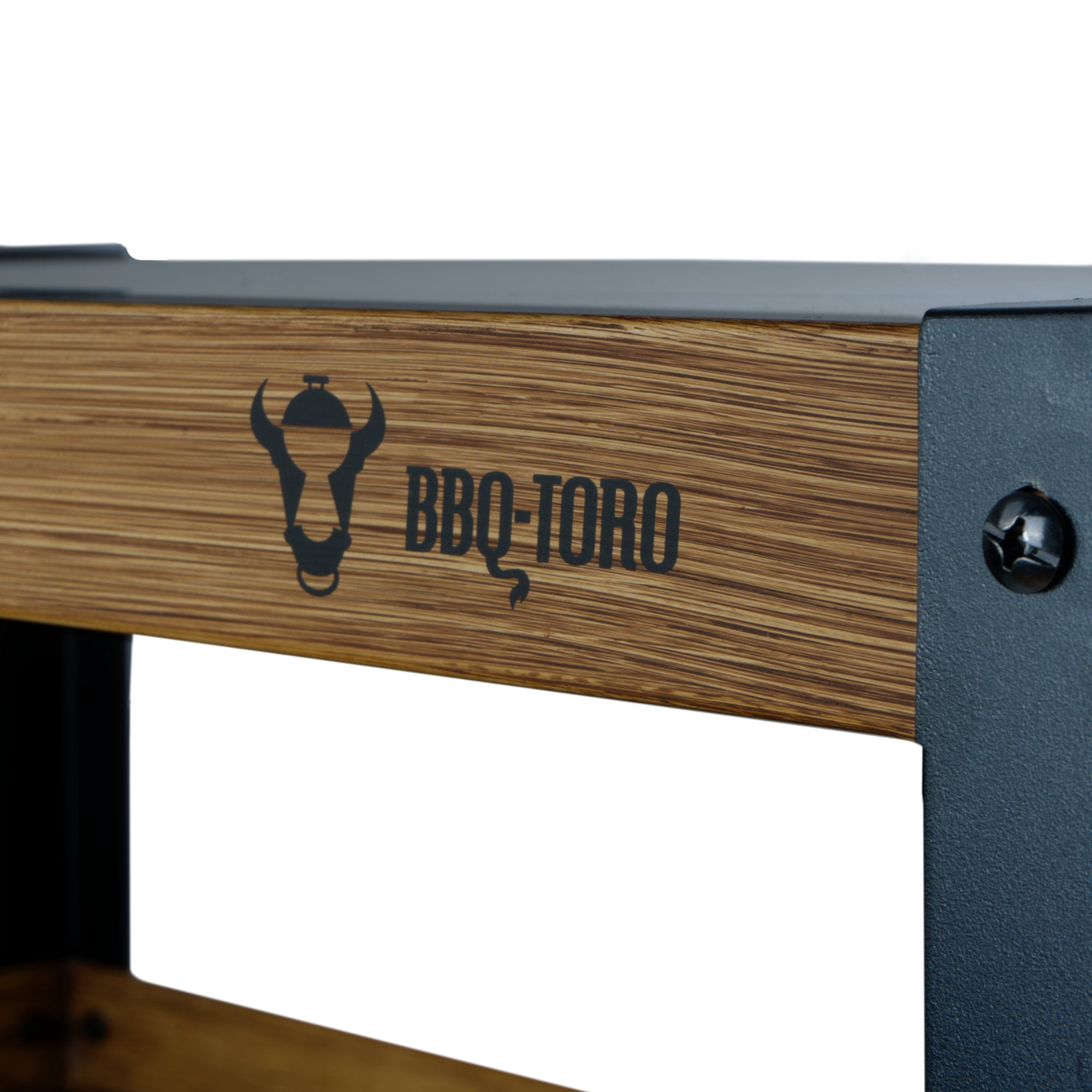 Grill cart, black, 95 x 50 x 90 cm, including large work surface