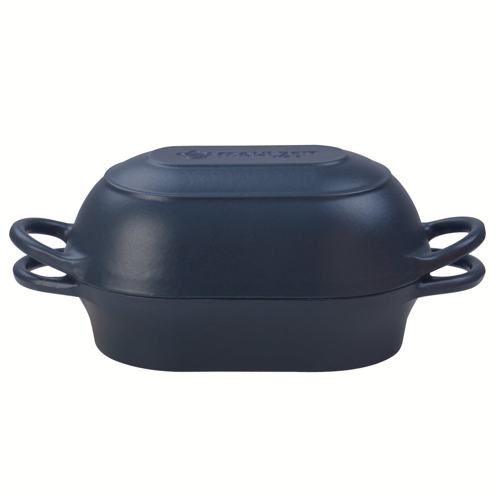 Brottopf Set, 2,5 Liter, Gusseisen, emailliert, inkl. Brotschlinge