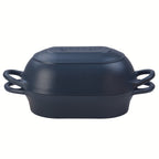 Brottopf Set, 2,5 Liter, Gusseisen, emailliert, inkl. Brotschlinge