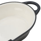Brottopf Set, 2,5 Liter, Gusseisen, emailliert, inkl. Brotschlinge