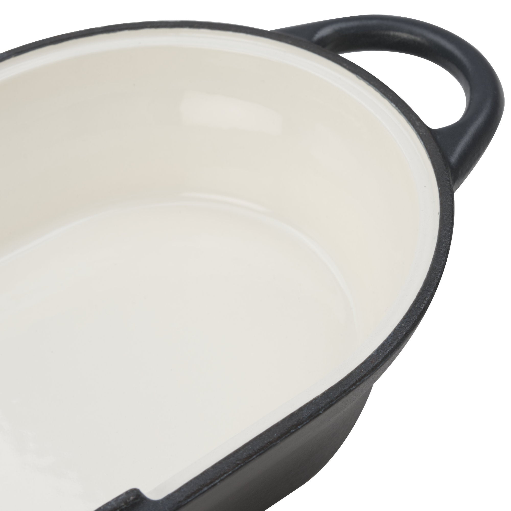 Brottopf Set, 2,5 Liter, Gusseisen, emailliert, inkl. Brotschlinge