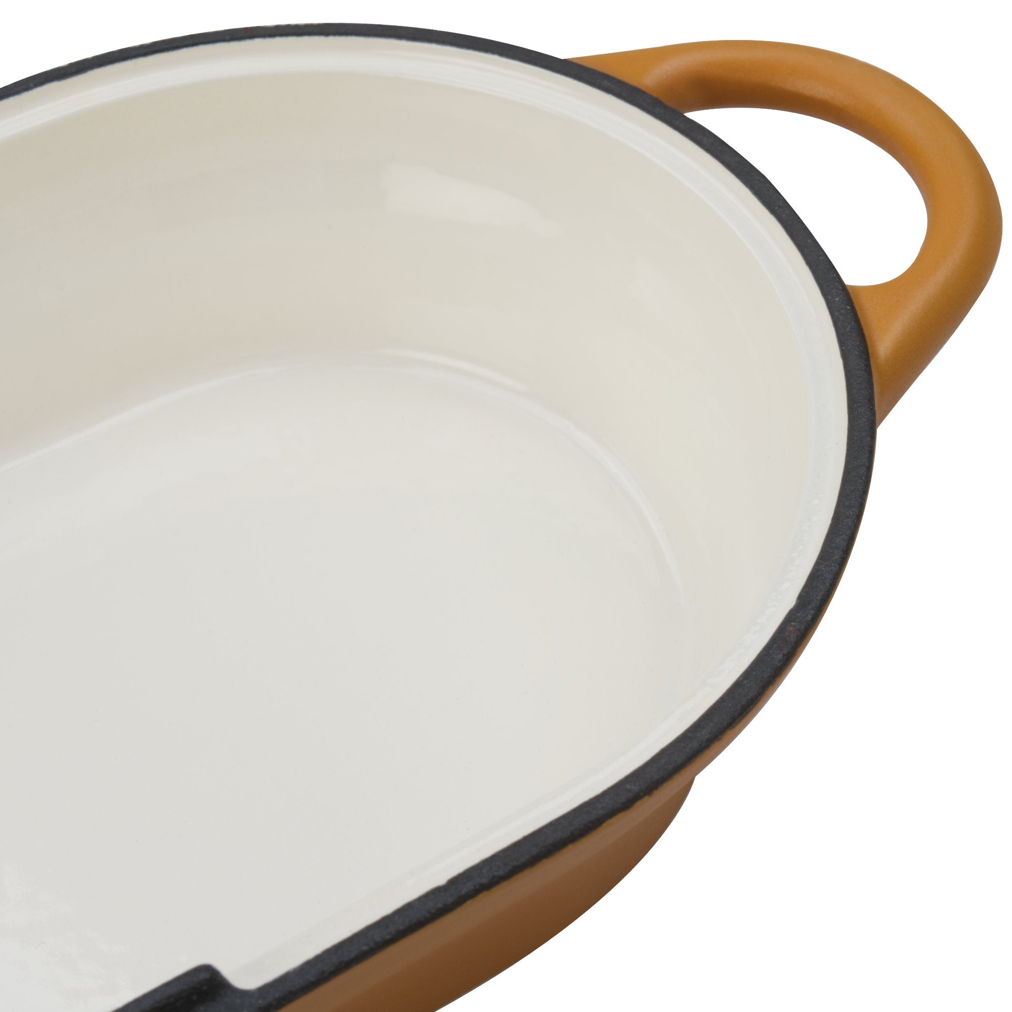Brottopf Set, 2,5 Liter, Gusseisen, emailliert, inkl. Brotschlinge
