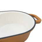 Brottopf Set, 5 Liter, Gusseisen, emailliert, inkl. Brotschlinge und zwei Backkammern