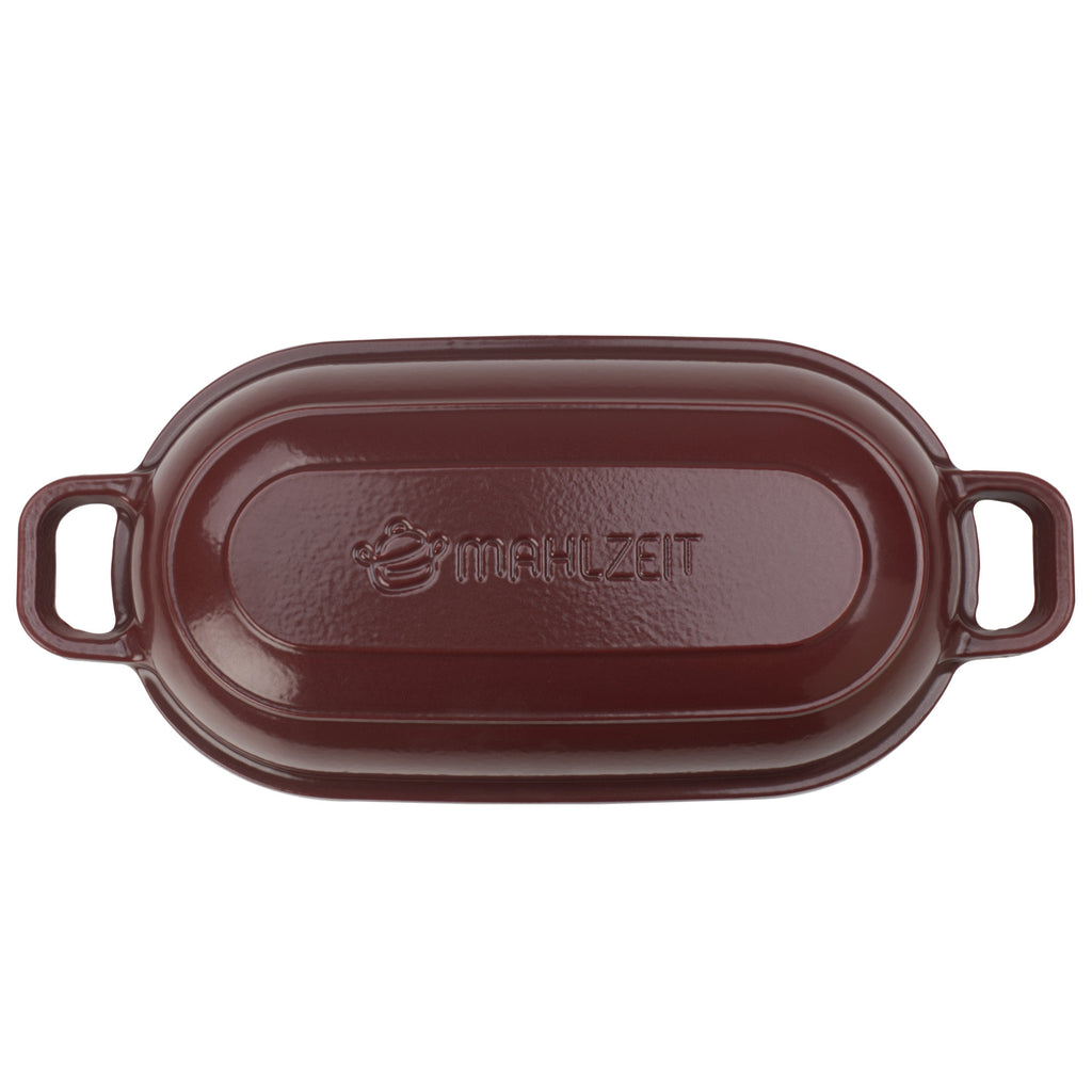 Brottopf Set, 5 Liter, Gusseisen, emailliert, inkl. Brotschlinge und zwei Backkammern