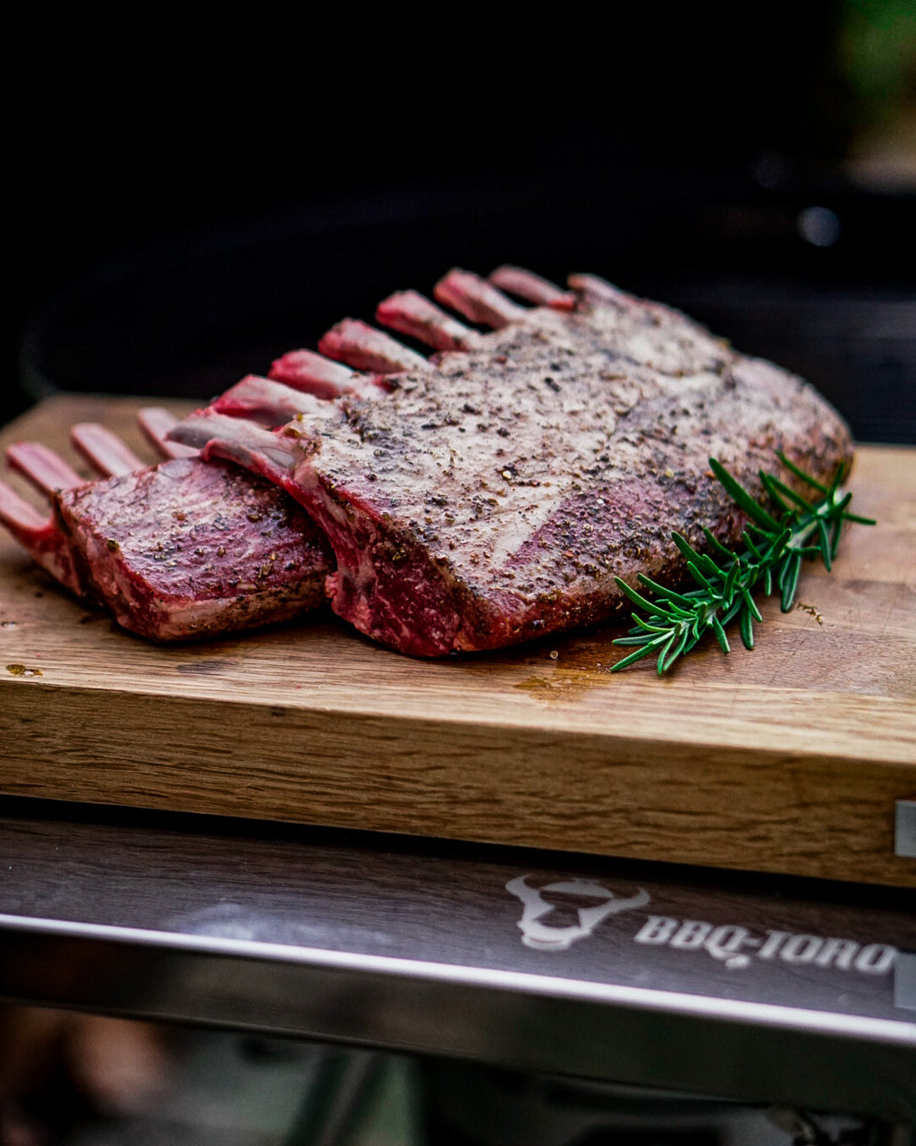 Table d'appoint en acier inoxydable pour barbecue à charbon de Ø 57 cm