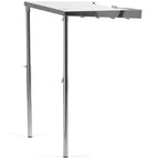 Table d'appoint en acier inoxydable pour barbecue à charbon de Ø 57 cm