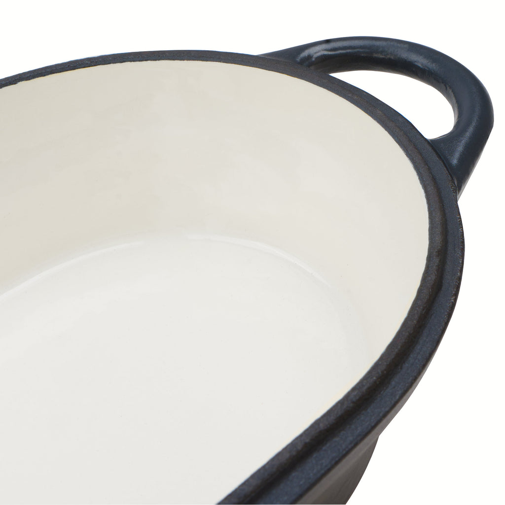 Brottopf Set, 4,5 Liter, Gusseisen, emailliert, inkl. Brotschlinge