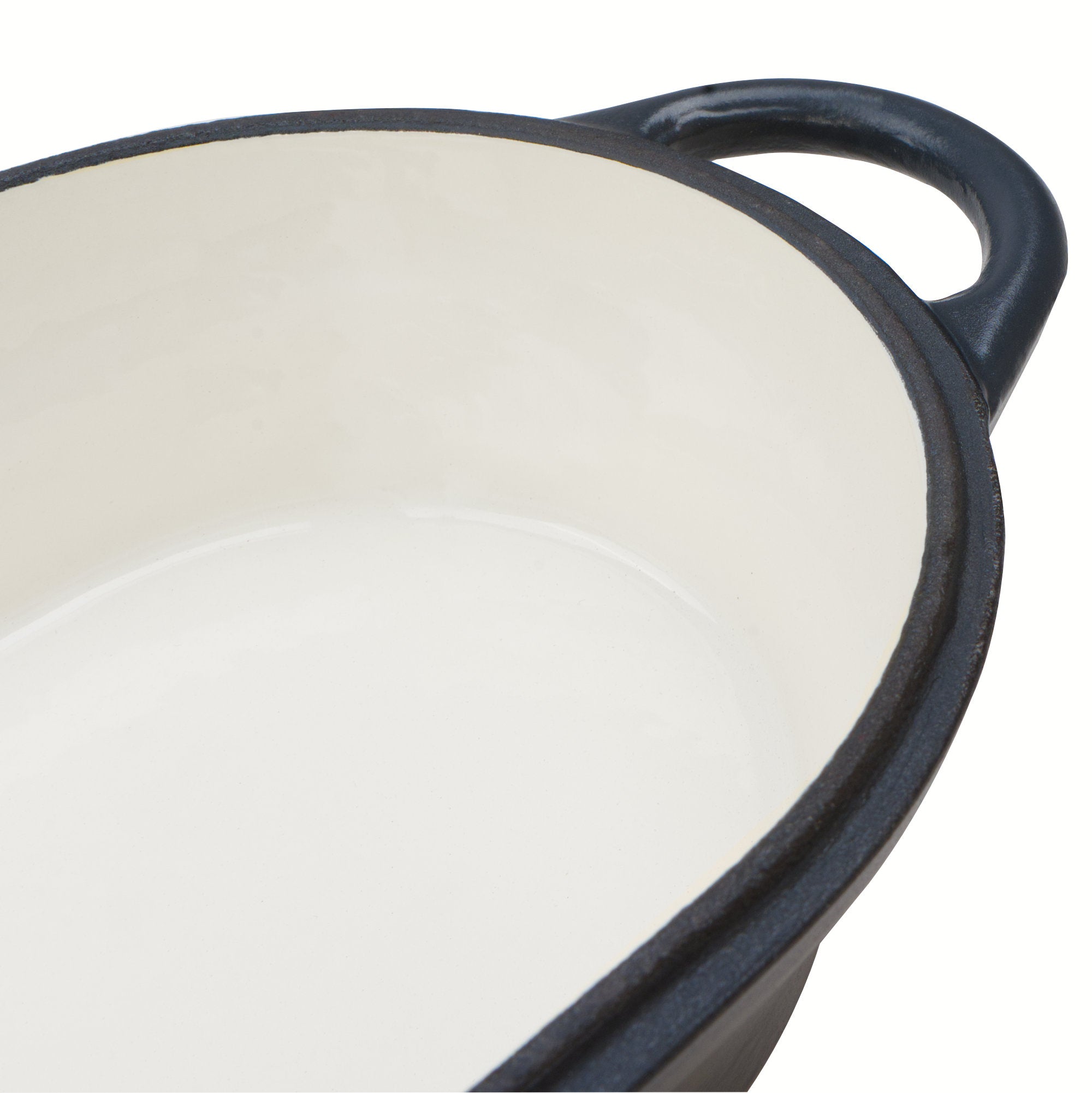 Brottopf Set, 4,5 Liter, Gusseisen, emailliert, inkl. Brotschlinge