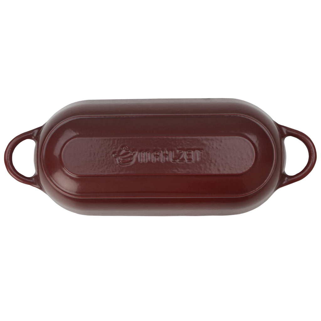 Brottopf Set, 4,5 Liter, Gusseisen, emailliert, inkl. Brotschlinge