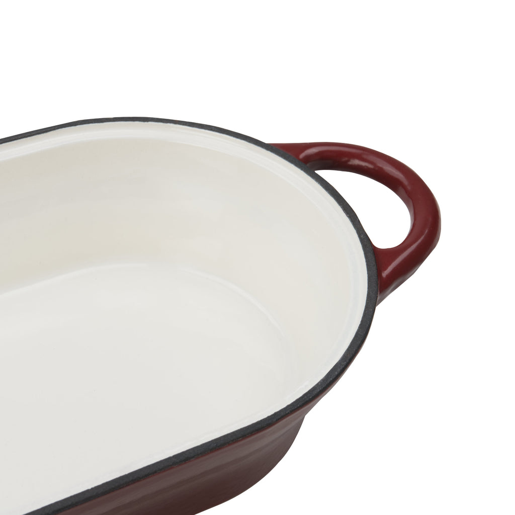 Brottopf Set, 4,5 Liter, Gusseisen, emailliert, inkl. Brotschlinge
