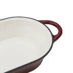 Brottopf Set, 4,5 Liter, Gusseisen, emailliert, inkl. Brotschlinge