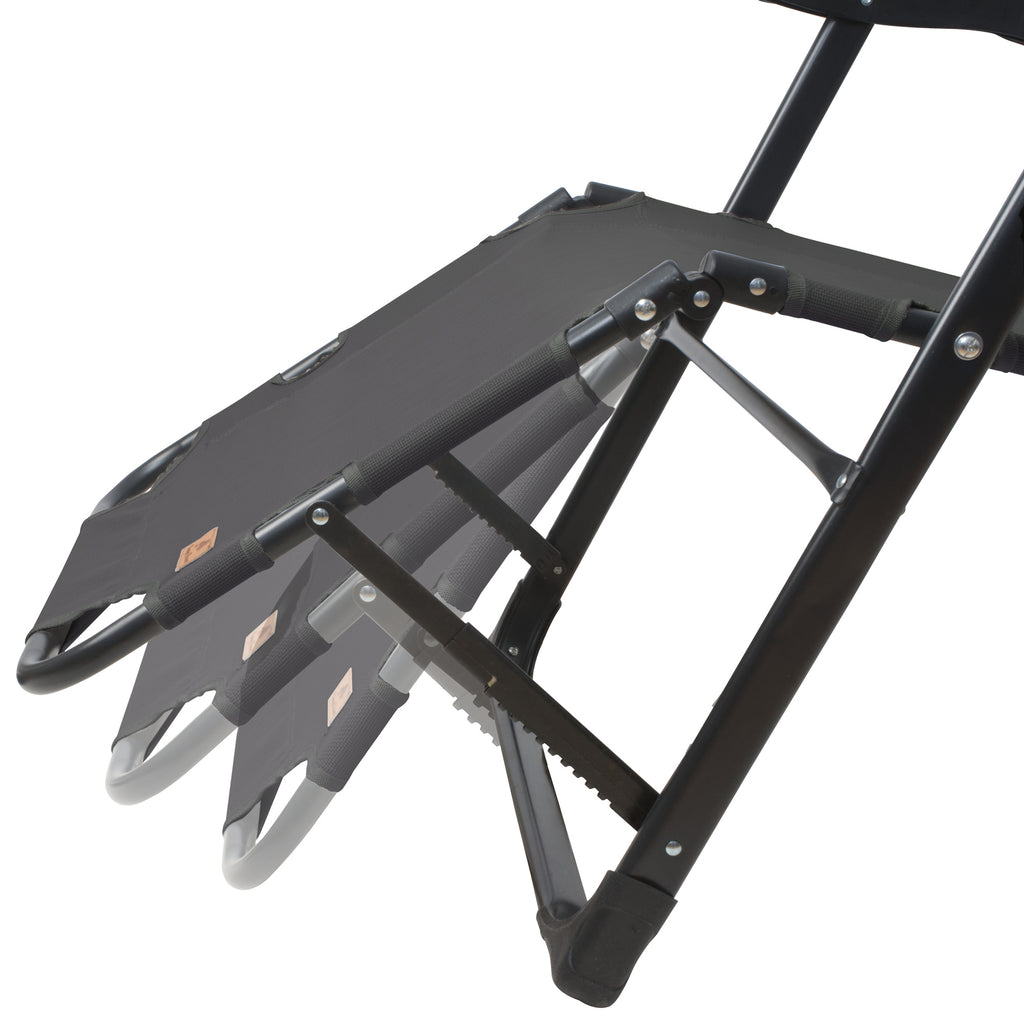 Chaise longue, comprenant un auvent et des rouleaux de massage pour les bras