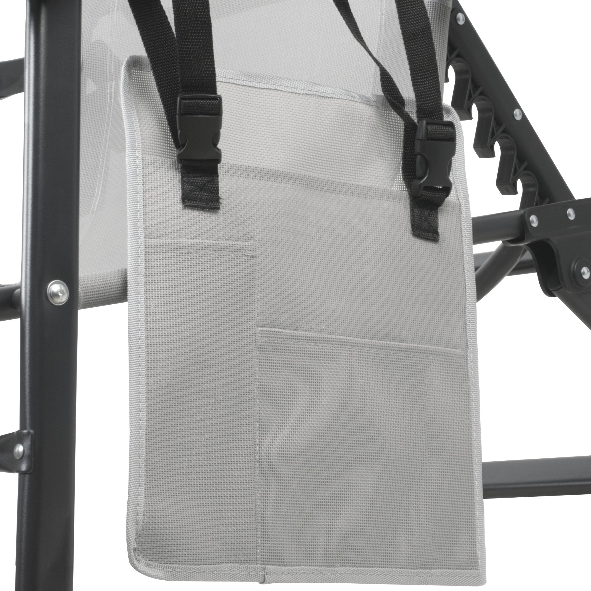 Chaise longue, comprenant un auvent et des rouleaux de massage pour les bras