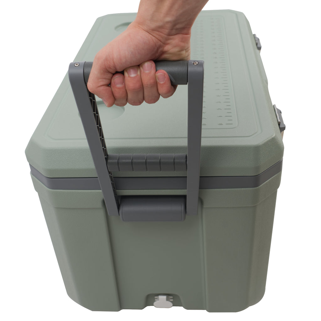 Glacière, 70 litres, avec roues