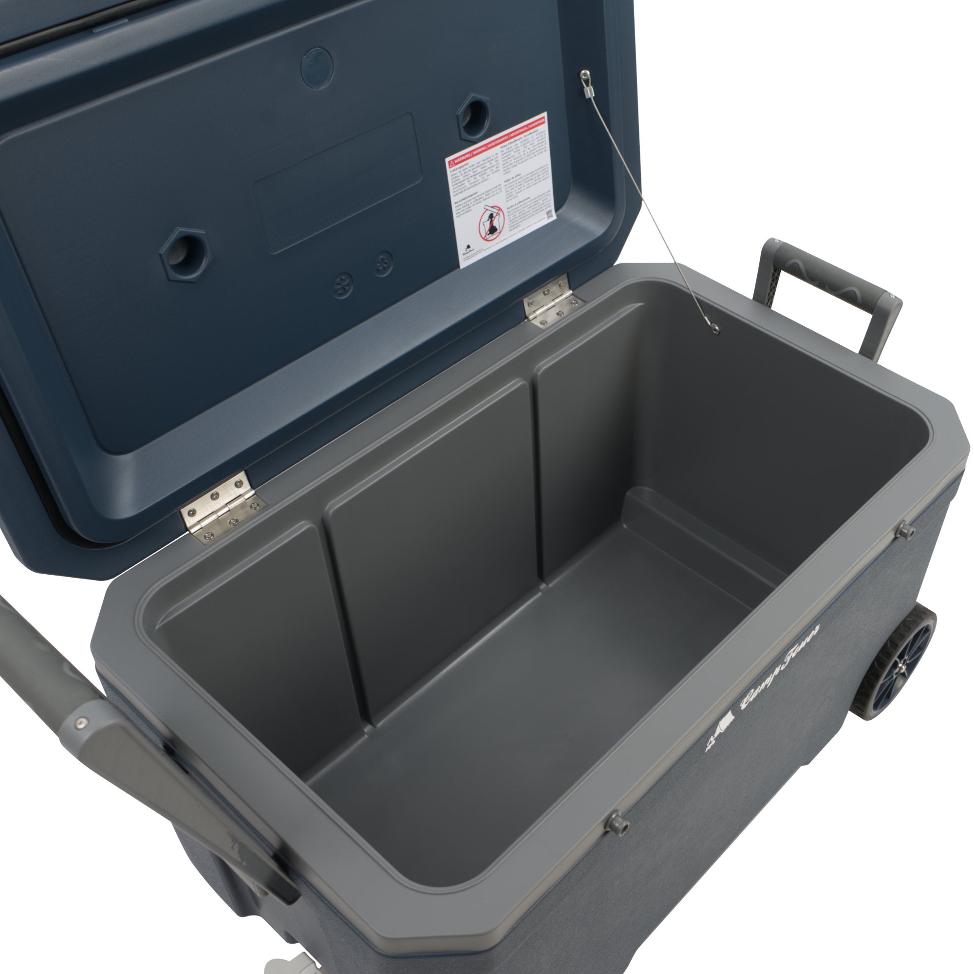 Glacière, 70 litres, avec roues