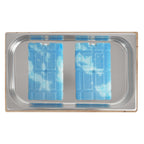 Chilled serving platter, 53 x 34 x 27 cm, GN 1/1, incl. wooden frame