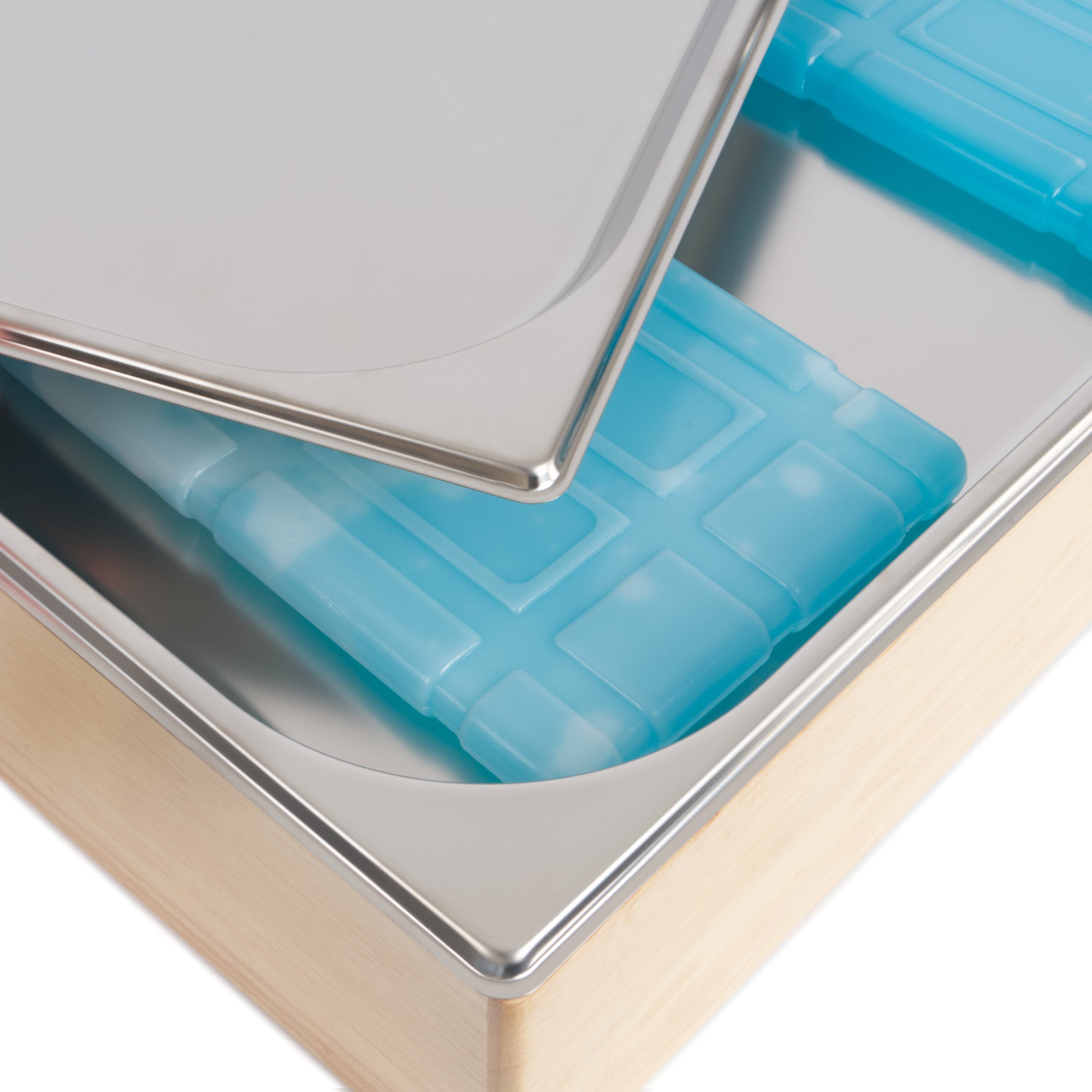 Kühl Servierplatte, 53 x 34 x 27 cm, GN 1/1, inkl. Holzrahmen