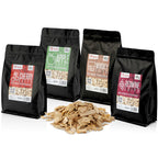 Smoking chips set, 4 varieties, 400 g each