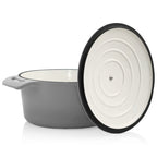 Cocotte en fonte émaillée, 4 litres, Ø 24 cm, couvercle inclus