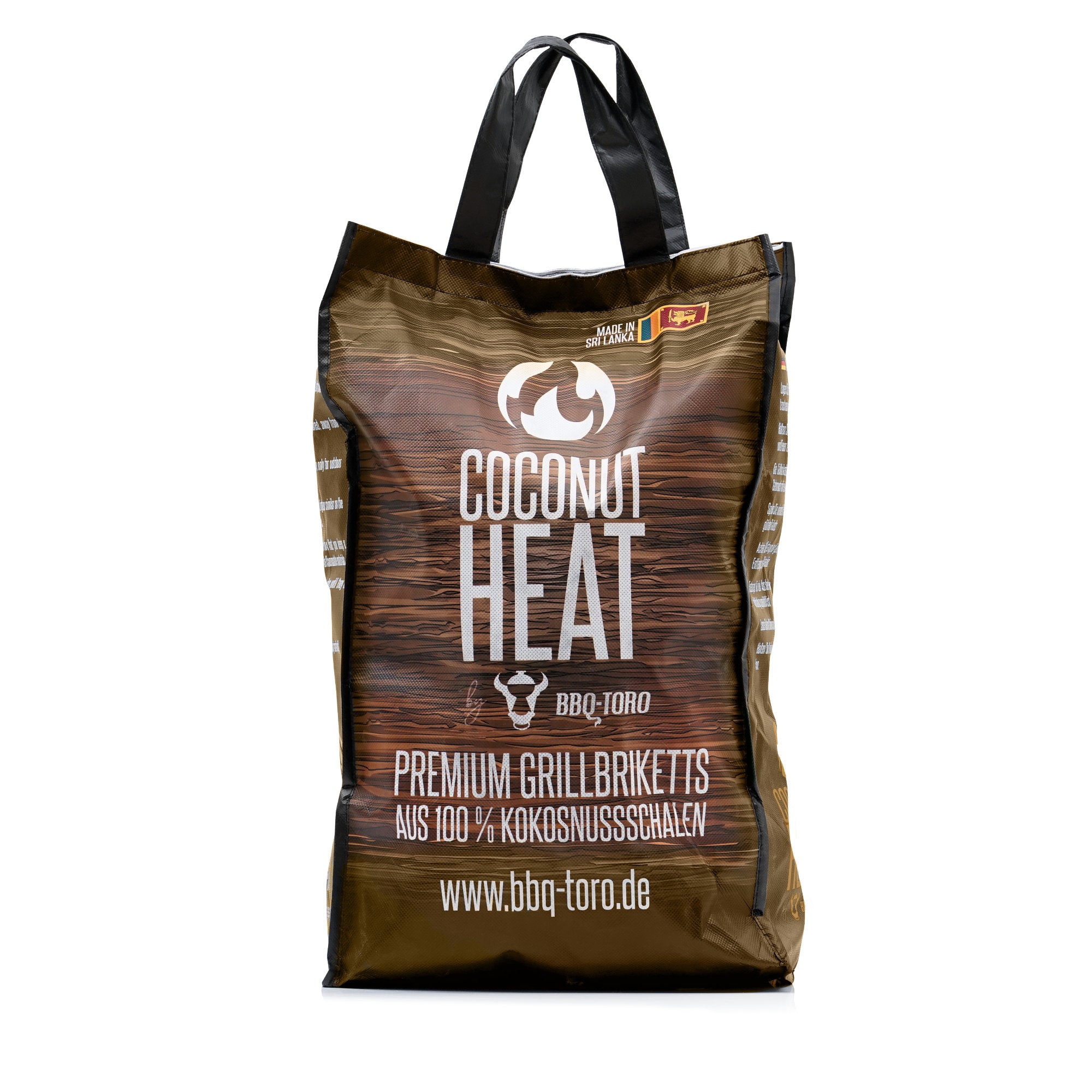 Coconut Heat grill briquettes, premium, 100% coconut