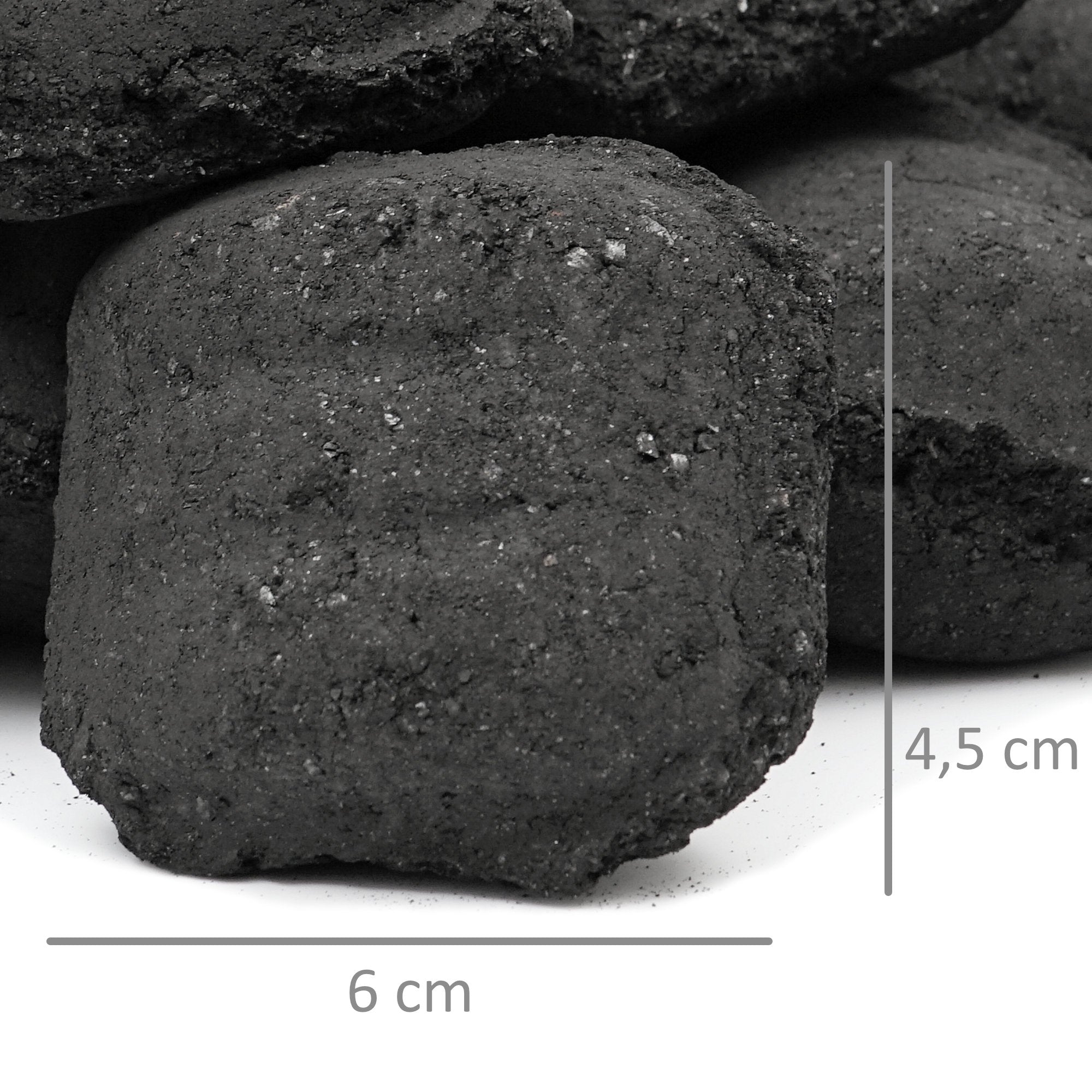 Coconut Heat grill briquettes, premium, 100% coconut