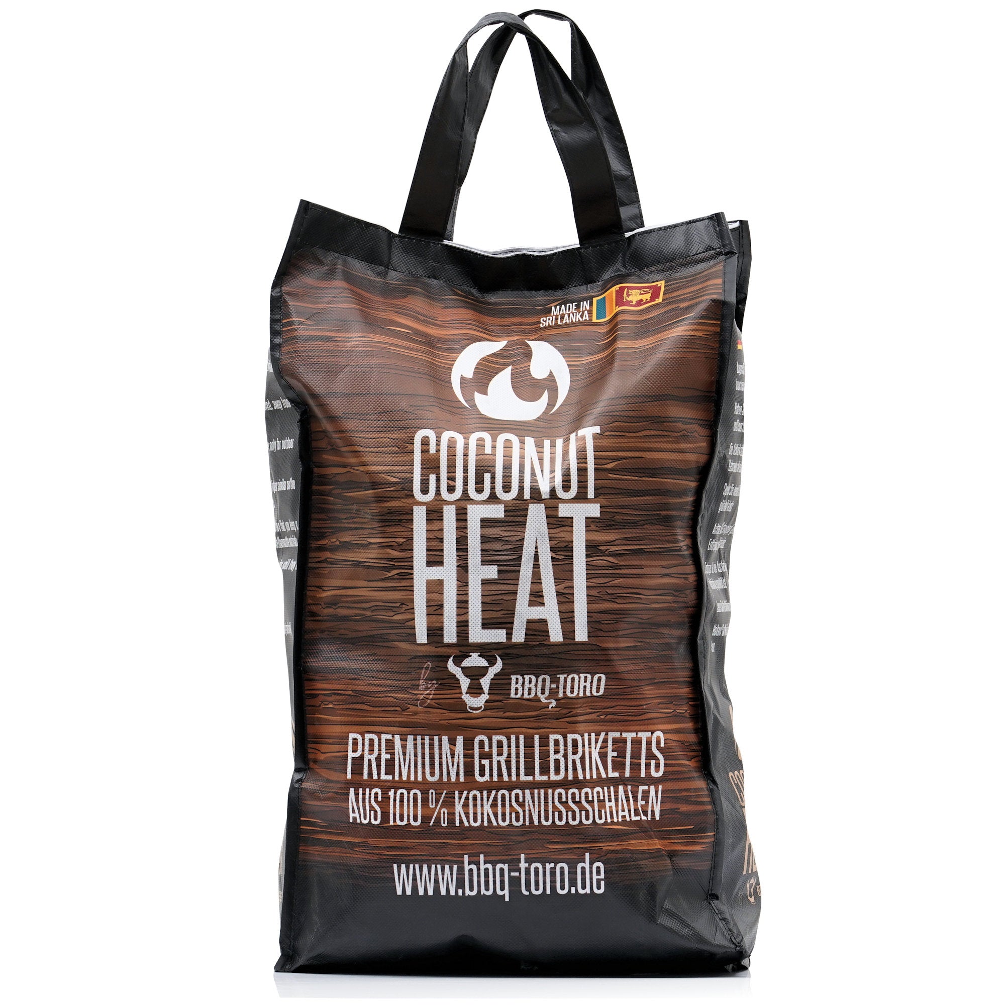 Coconut Heat grill briquettes, premium, 100% coconut