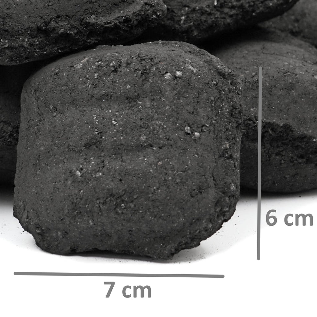 Coconut Heat grill briquettes, premium, 100% coconut